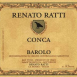 Ratti Barolo Concha 2014